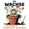 Thoughtful plant with thought bubbles