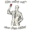 Retro Advertising Slogan Illustration