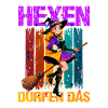 Witch Magician on Broom