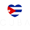 I love Cuba, heart Cuba