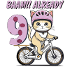 VÉLO CHAT BAAM !! DÉJÀ NEUF