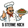 Chef with Pasta Motif