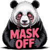 Masque sans panda