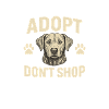 Dog Adoption Motif Design