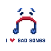 I love Sad Songs Pixel Art
