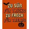 Halloween Saying with Pumpkin and Bat