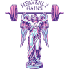 Heavenly Gains – Angel Statue Gym Power