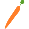 Lebendige Karottenillustration für Feinschmecker