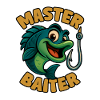 Master Baiter – funny fishing pun
