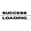 Success Loading – Motivational Quote Design