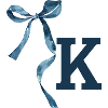 Monogram k Geschenkidee