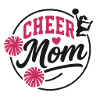 Cheer Mom Illustration