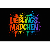 Lieblingsmädchen – Buntes Graffiti mit Farbspritze