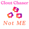 Clout Chasing Social Media Design T-Shirt