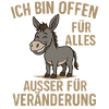 Humorous donkey motivational message