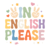 In English Please Englischlehrer Englischlehrerin