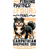 Fishing and Carpathian Shepherd Dog