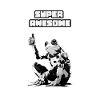 Super robot with thumbs up motif