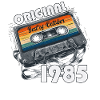 40th Birthday Cassette October Year 1985
