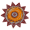 Tattoo Inspired Lion Star Print Mandala