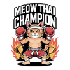 Battle Lion Cat Winner