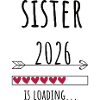 Future soeur 2026 Cadeau Grossesse