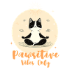 Calm Cat Meditation Illustration