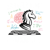 Knight Hops Cerveau Trébuche Pièces d’échecs