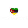 I love Mozambique, heart Mozambique