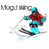 Mogul skiing