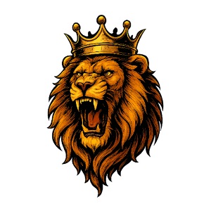 Crowned Lion Power Tee