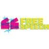 Vibrant graffiti free speech t-Shirt design
