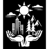 Urban Nature Harmony Illustration