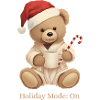 Cozy Teddy Xmas – Mode vacances : Activé