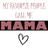 Message of love for mom