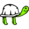 Turtle long neck smiling happy funny