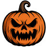 Angry pumpkin