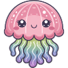Méduse Kawaii