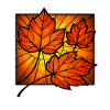 Vitrail Automne Herbst Herbstlich
