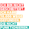 Motivierendes Spruch-Design in Farbblockierung