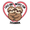 Let's do nothing together sloths