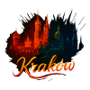 Krakow Kraków City Poland Silhouette Gift