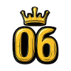 6 Zahl Krone