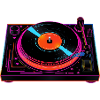 Disk Jockey Turntable Steamwave