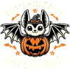 Halloween Bat Chihuahua Design