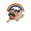 Always Be A Pug Funny Tee