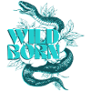 Wild Born Snake Botanical Design