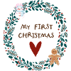 My First Christmas – Baby Bodysuit Christmas