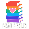 Reading Pride With Rainbow Heart