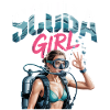 Scuba Girl Diver Design